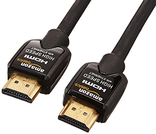 Amazon Basics Hochgeschwindigkeits-HDMI-Kabel (Ethernet, 3D, und Audio-Return) 3 m - 2 Stücke