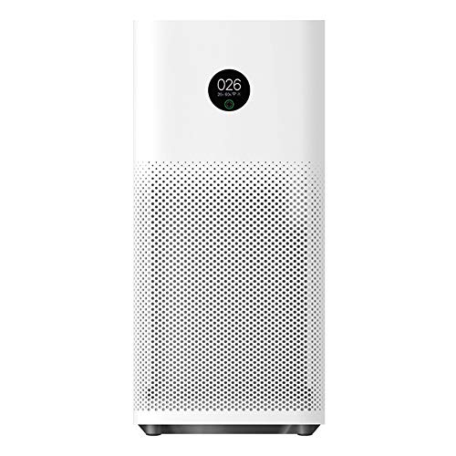 Xiaomi Mi Smart Air Purifier 3H Luftreiniger (3-fach HEPA 13 Filtersystem: filtert 380 qm3 pro Stunde, Filterwechsel-Alarm, OLED Touch Display, Kompatibel mit Mi Home App, Alexa und Google Assistent)