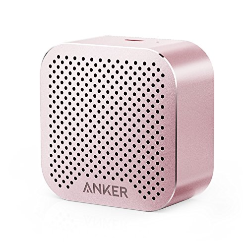 Anker SoundCore Nano Super Kleiner Bluetooth Lautsprecher Wireless Speaker mit Großen Sound und Mikrofon für iPhone, iPad, Samsung, Nexus, HTC, Laptops und weitere(Rosa)