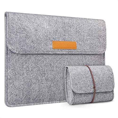 Inateck Laptoptasche Hülle Kompatibel mit 13 Zoll MacBook Air M2/M1 2022-2018, 13 Zoll MacBook Pro M2/M1 2022-2016, Surface Pro 9/8/7/X/6/5/4/3/, 12.9 iPad Pro, XPS13, Laptophülle Laptop Sleeve Case