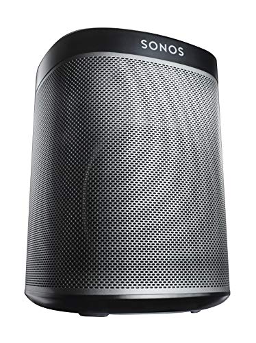 Sonos Play:1 Smart Speaker, schwarz – Kompakter & kraftvoller WLAN Lautsprecher für unbegrenztes Musikstreaming – Feuchtigkeitsbeständiger Multiroom Lautsprecher