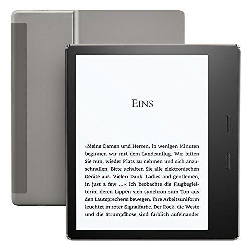 Kindle Oasis, wasserfest, 32 GB, gratis 3G + WLAN (Vorgängermodell – 9. Generation)