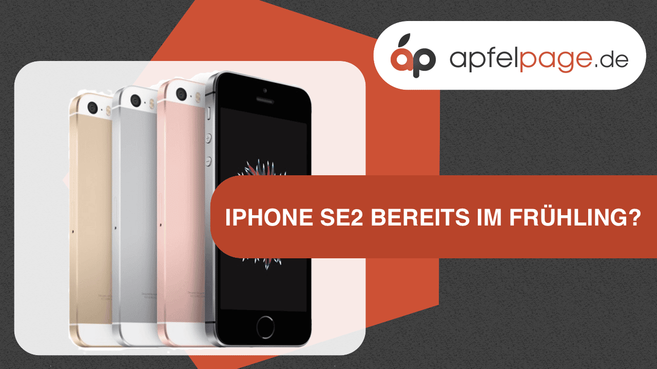 Apfelpage Iphone Se2 Bereits Im Fruhling Apfelwoche Kw02 18 Video