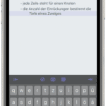 MindNode Schnelleingabe iOS