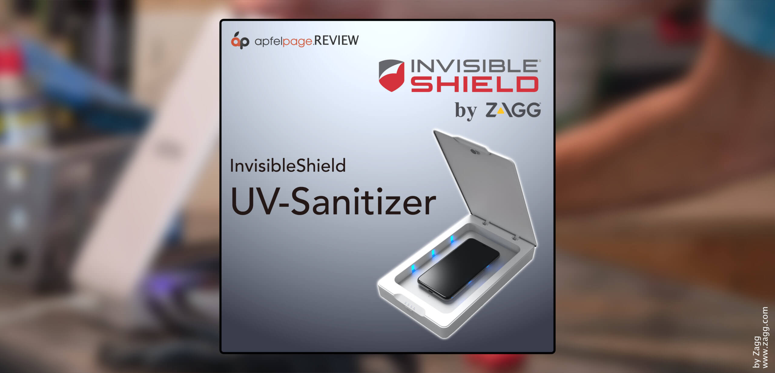 Apfelpage Invisibleshield Uv Sanitizer Im Test Funktionieren Die Handy Bakterienkiller Wirklich Review