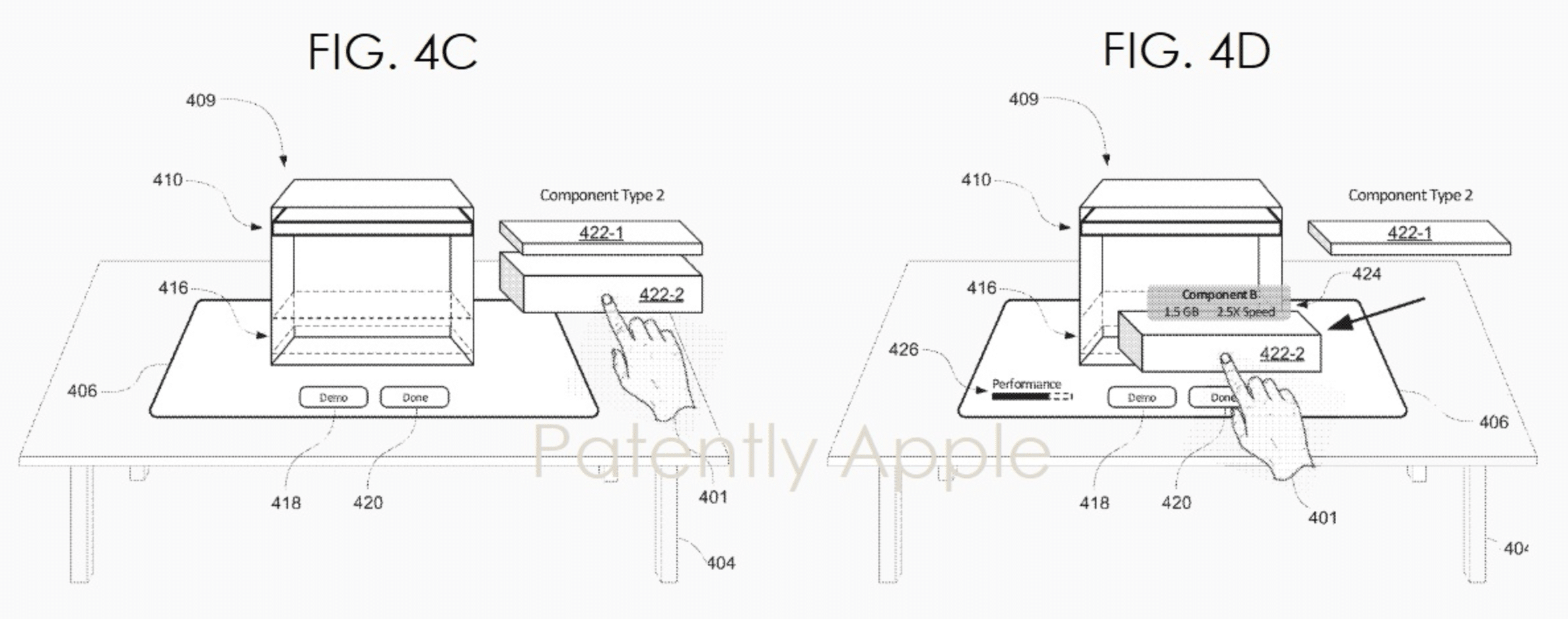 Patent virtueller Apple Store