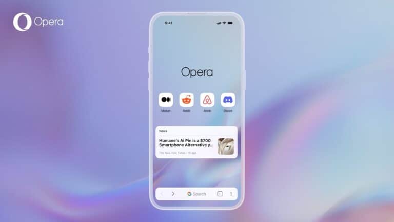 Opera One für iOS