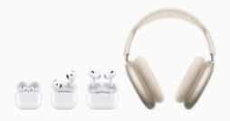 AirPods 4, AirPods Pro 2 und AirPods Max 2