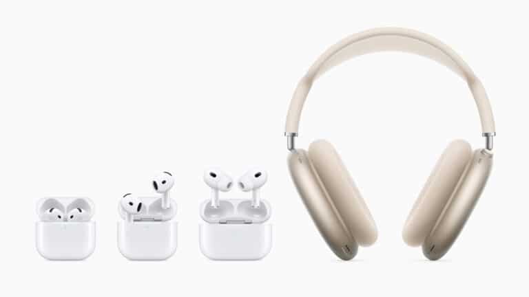 AirPods 4, AirPods Pro 2 und AirPods Max 2