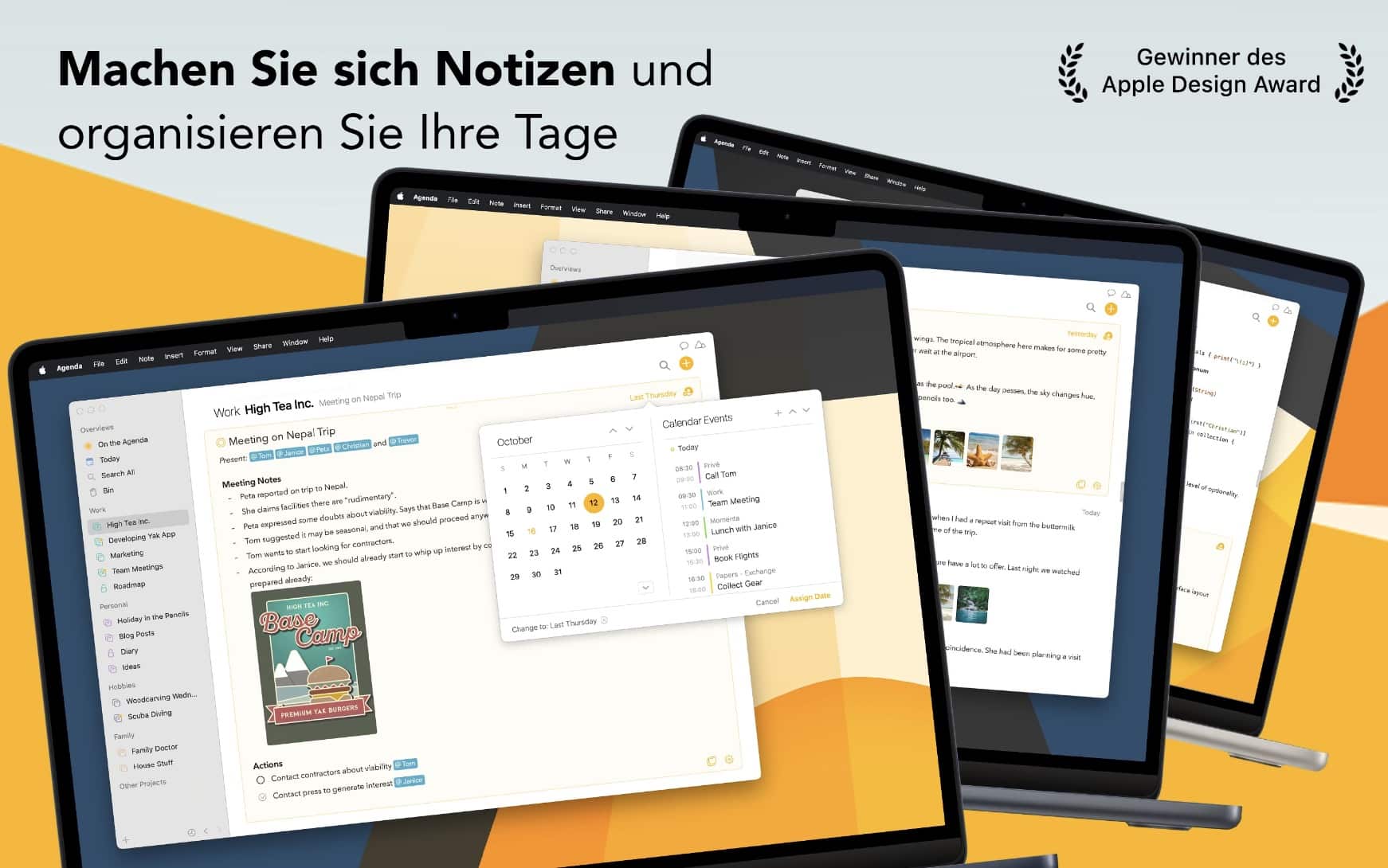 Notizen-App Agenda steht in Version 20.0 zum Donwload bereit: das ist neu