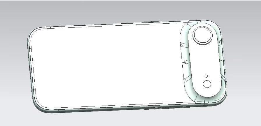 iPhone 17 Air CAD